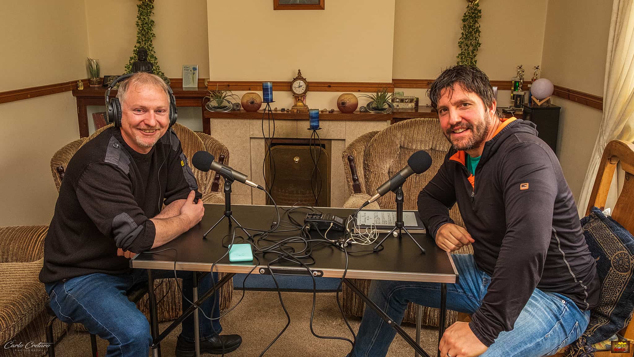 Risteard Lloyd and Carlo Cretaro