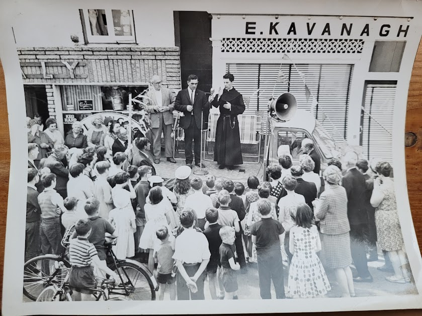 Photo of Michael's Brother Tom Getting Ordained in Boyle in 1986 Photo of Michael's Brother Tom Getting Ordained in Boyle in 1986