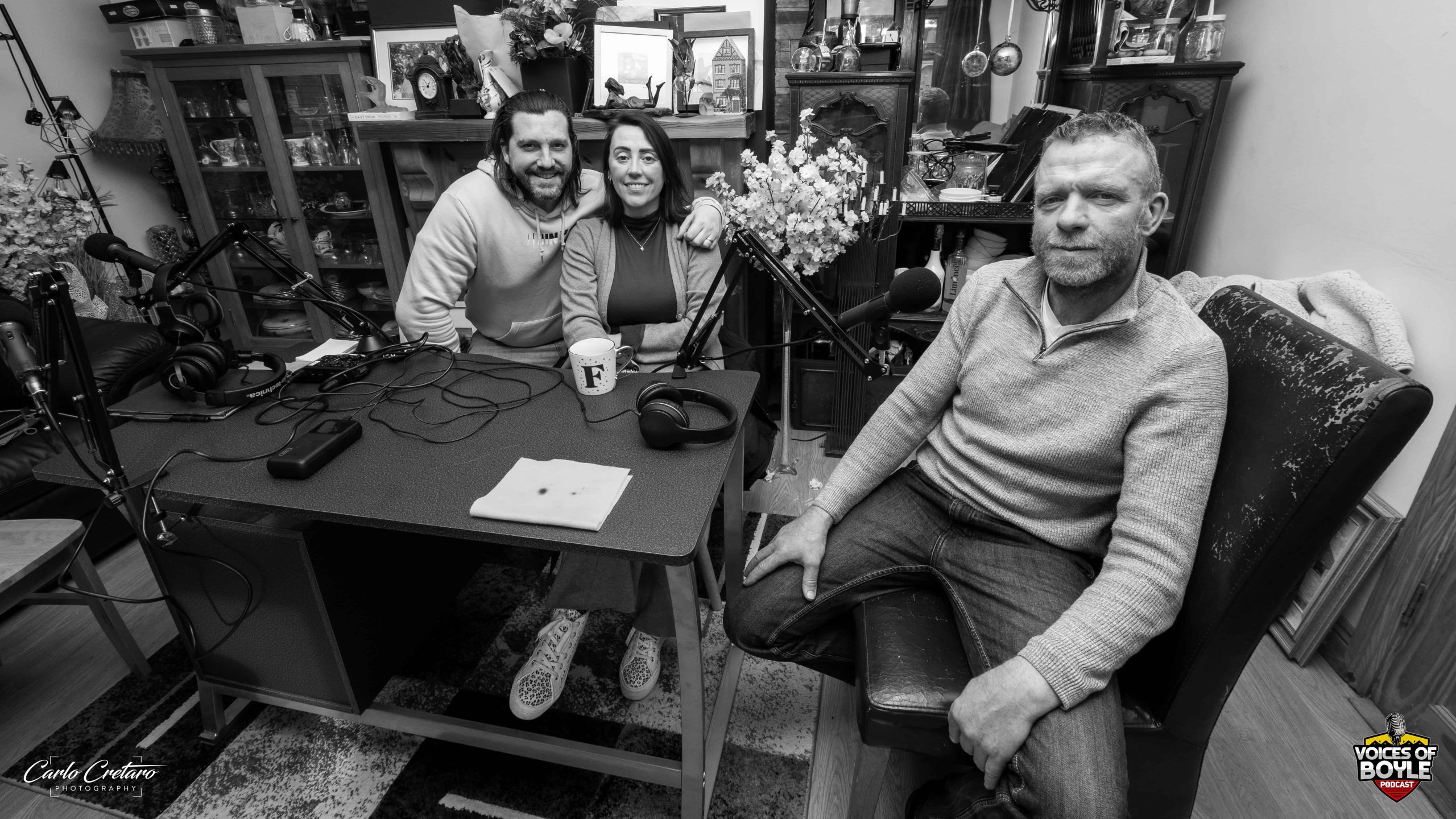 Vincent Beirne | Carlo Cretaro | Florence Cretaro | Voices of Boyle Podcast Vincent Beirne | Carlo Cretaro | Florence Cretaro | Voices of Boyle Podcast